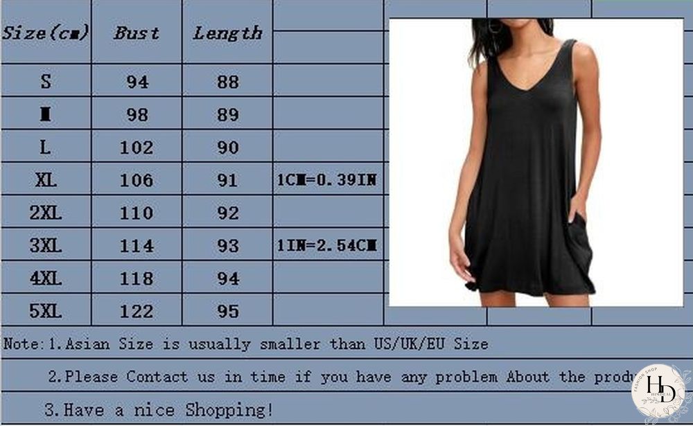 Summer Women Casual Solid Color Loose Sleeveless Beach Tank Top A-line Pocket Dress Sexy Deep V-neck Short Club Party Mini Halter Midi Dresses Robe Ete Femme Knee Length Pleated Skirts Ladies Fashion Swing Cotton T-Shirt Dress Plus Size S-8XL
