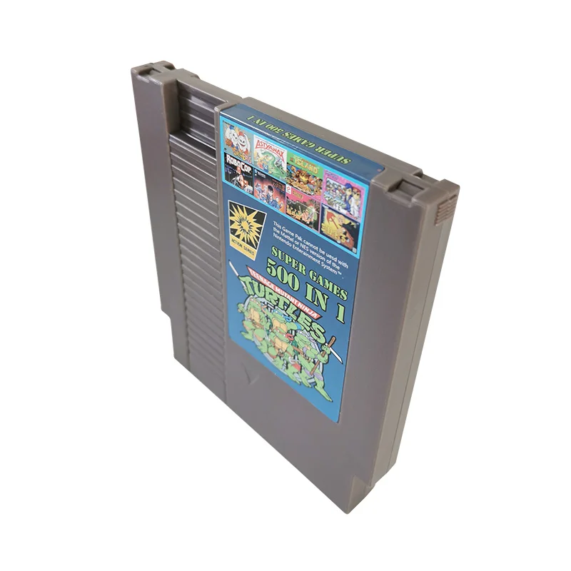 Super 100/500 in 1 Classic Collection NES Cartridge Multicart For Nintendo Entertainment System - 8 Bit Game Cartridge