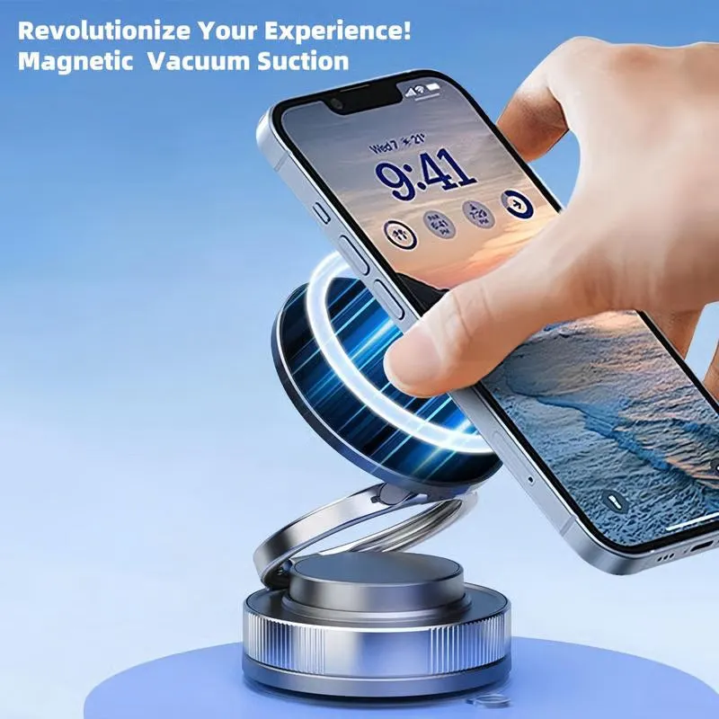 🔥Buy More Save More🔄360&deg; Adjustable Vacuum Magnetic Phone Holder📱🚗
