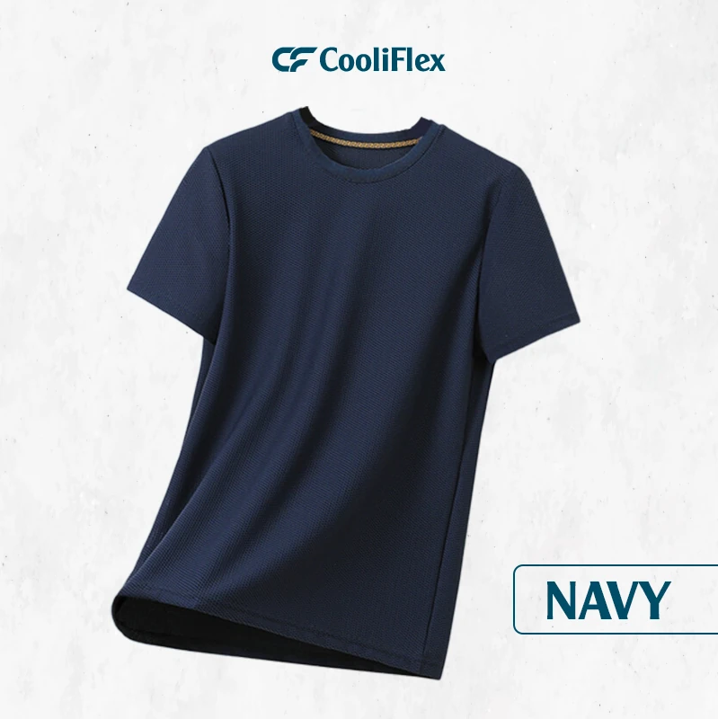 CooliFlex - Breathable Ice Silk Waffle Weave T-shirt 