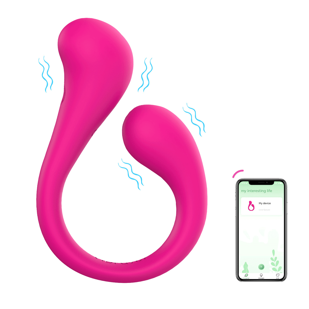 Bendable Doubleend Strong Shock Panty Vibrator