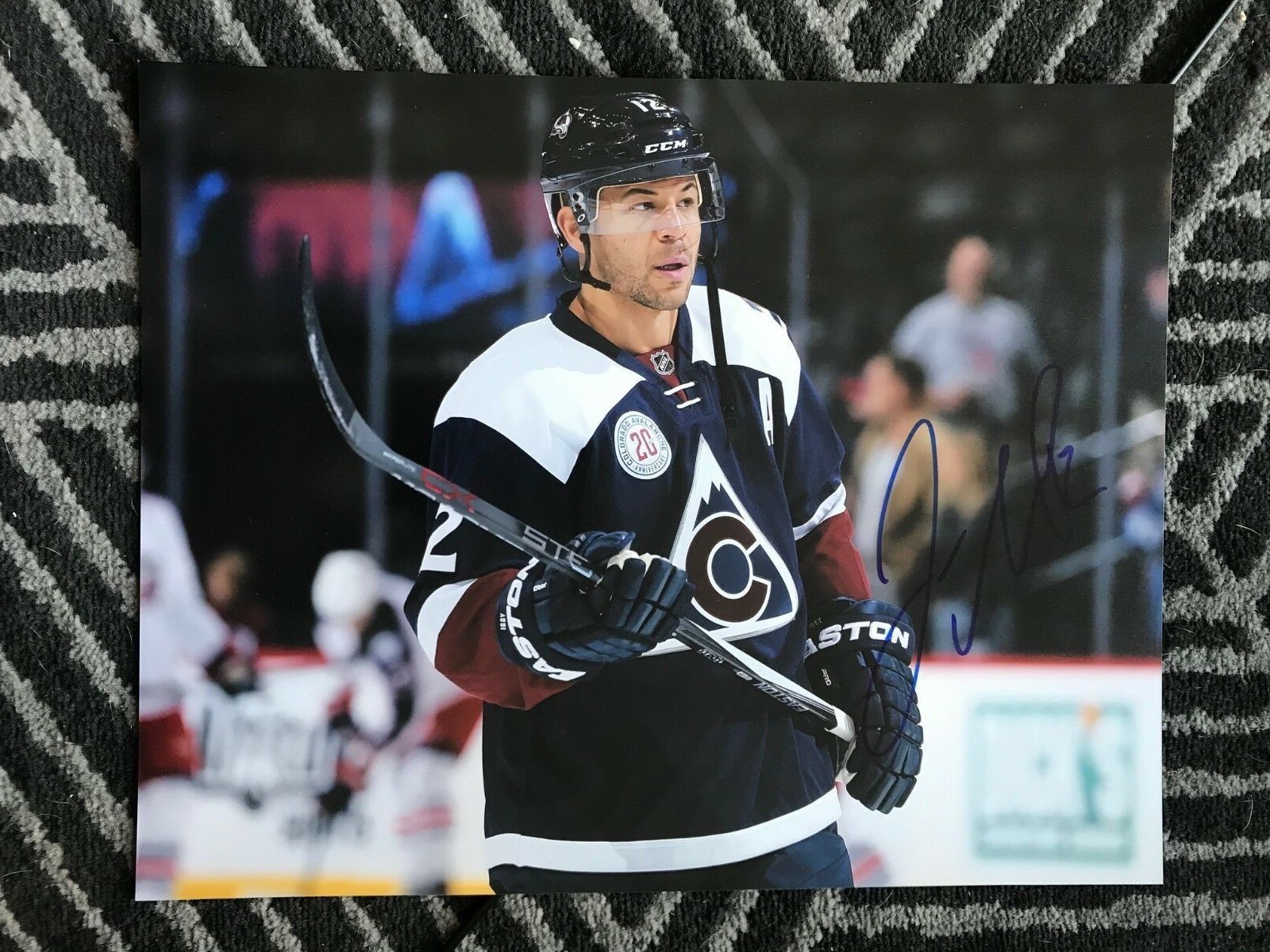 Colorado Avalanche Jarome Iginla Signed Autographed 11x14 Photo Poster painting COA