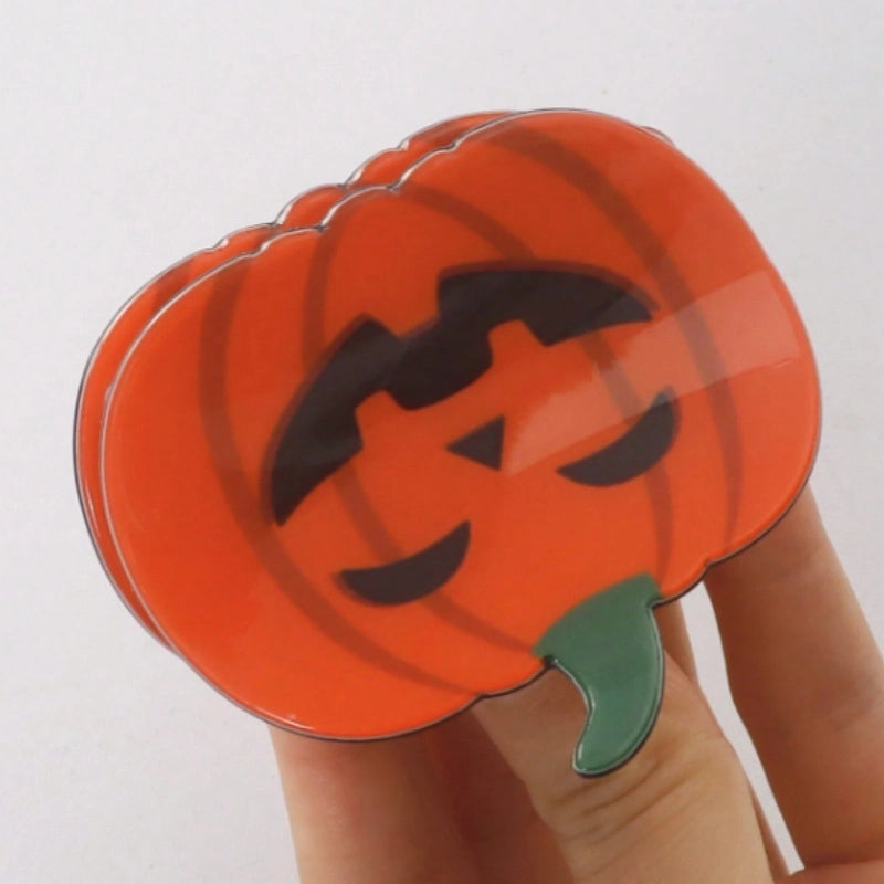 Halloween Punk Women’s Pumpkin Plastic Hair Claws