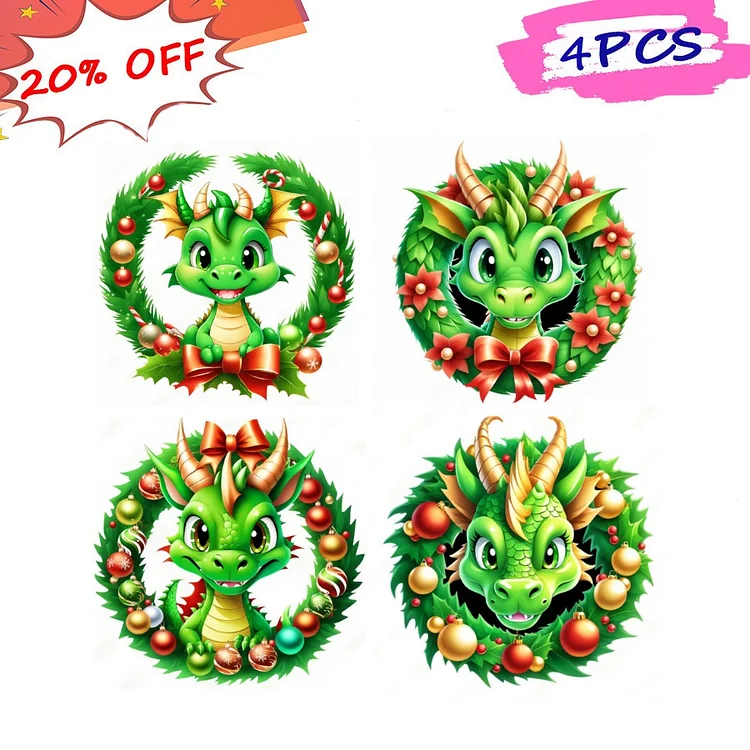 Dragon Wreath 30*30CM (Canvas) Full Round Drill Diamond Painting gbfke