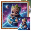 Groot-11CT Stamped Cross Stitch 40*40cm/15.75*15.75in