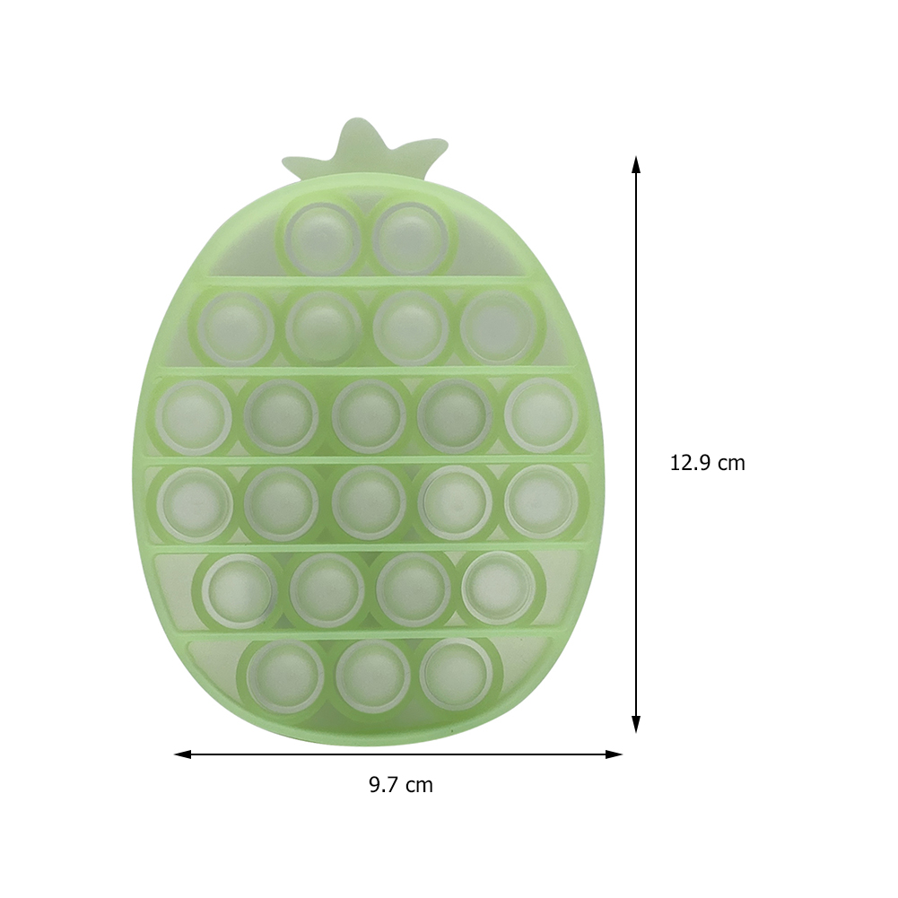 

Silicone Pineapple Push Bubble Board Autism Toy Kid Sensory Education Toy, 501 Original