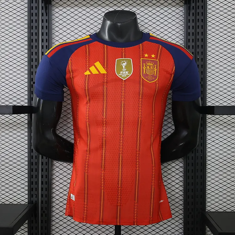 2026-27 Spain Home "Two-Star Champion" Player-Version Football Jersey (1:1 Thai Quality)