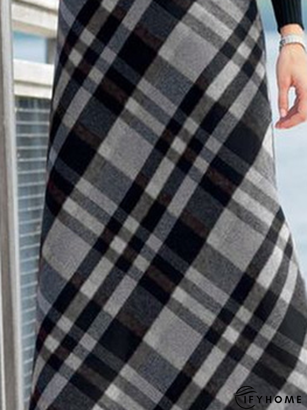 Casual Woolen Loose Skirt | IFYHOME