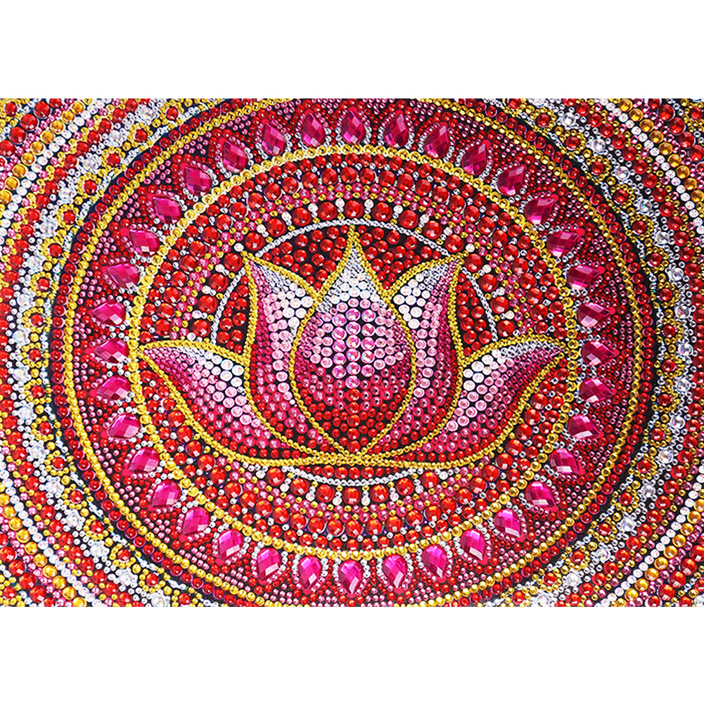 

Lotus - Crystal Special Shaped Diamond Painting - 40*30CM, 501 Original