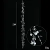 200CM Christmas Tree Ice Crystal Pearls Wiring Decor