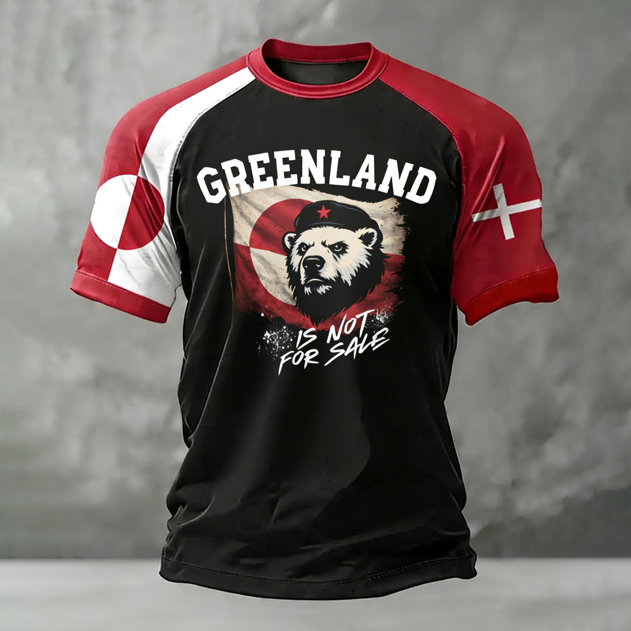 Greenland Does Not Sell Printed, Comfortable, Casual Men's T-shirts. artswardrobe