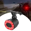 COB Smart Bicycle Rear Light Waterproof Auto Brake Sensing Light (Seat Rails)
