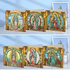 uk.everydayedeals 6Pcs DIY Diamond Painting Greeting Card - Faith Family
