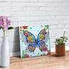 (25x25cm)DIY Pre-Framed 3D Flapping Butterfly Diamond Painting Art Craft Kit Living Room Decor
