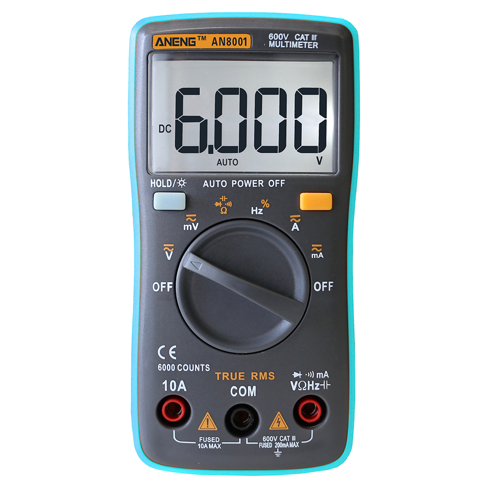 

6000 Counts - Digital Multimeter, 501 Original