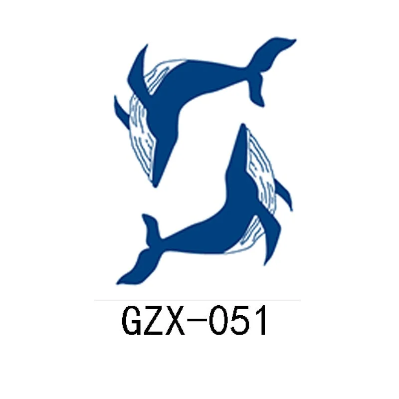 Herbal Semi-Permanent Tattoo Sticker Net Red Tattoo Sticker Waterproof Sweat Lasting Herbal Tattoo Sticker