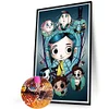 Ghost Mother-Round Drill Diamond Painting-40*60CM (Grande Taille)