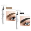 🔥Achetez 1 obtenez 1 Gratuitement🔥-Stylo &agrave; Sourcils Microblading 3D &eacute;tanche &agrave; 4 Pointes de fourche pour tatouage
