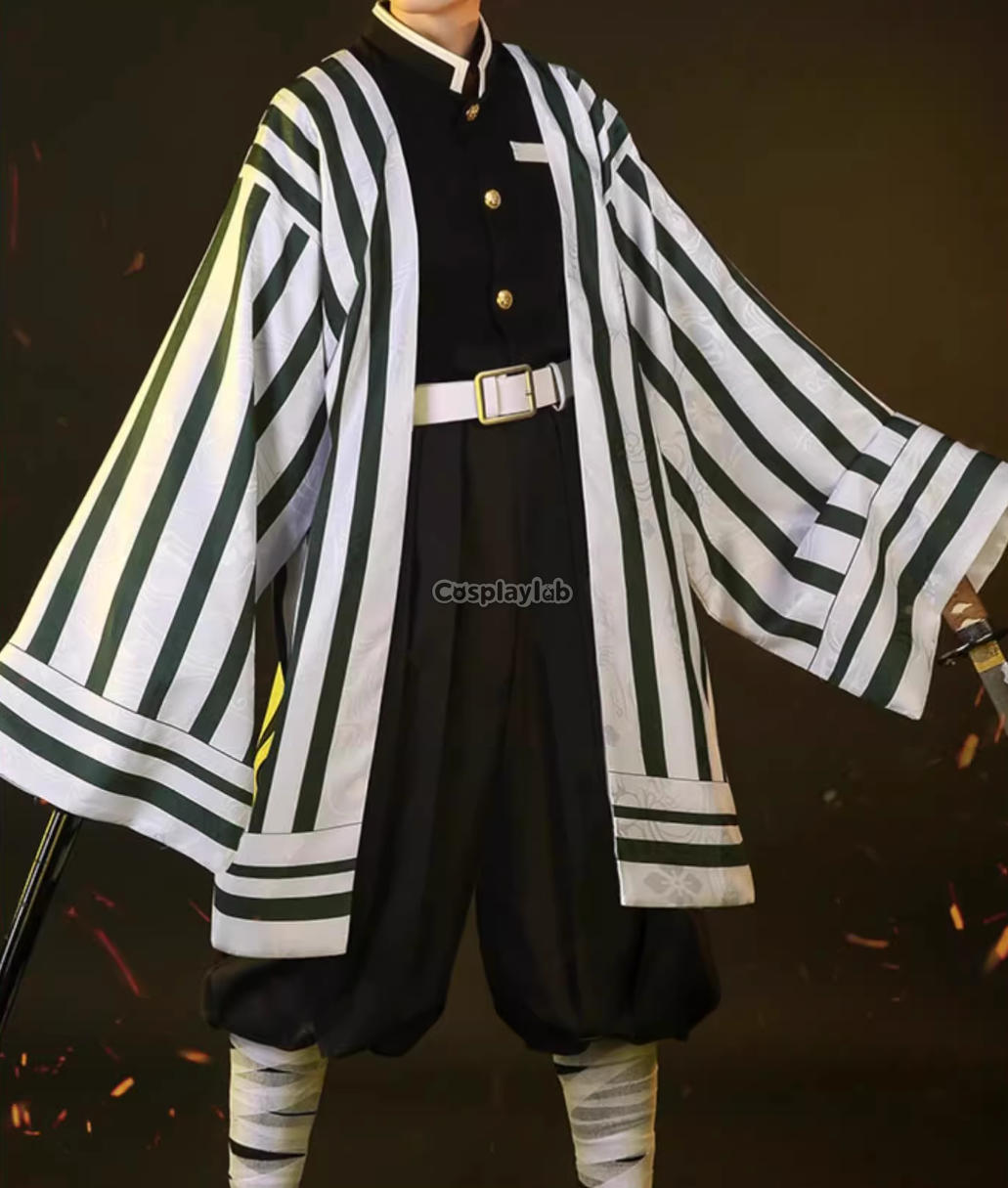 Kimetsu No Yaiba Iguro Obanai Costume Uniform Cosplay Costume