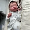 12"&16" Full Soft Solid SIlicone Baby Doll Boy or Girl Emada & Detara Painting and Hand-rooted Hair - RBBI-Myrebornbabydoll&reg; Myrebornbabydoll&reg;