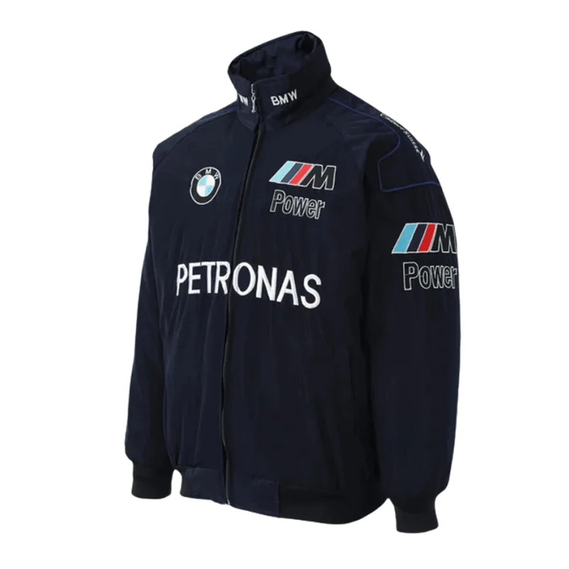 Unisex Racing Style Street Fashion Loose Racing Casual Print Jacket