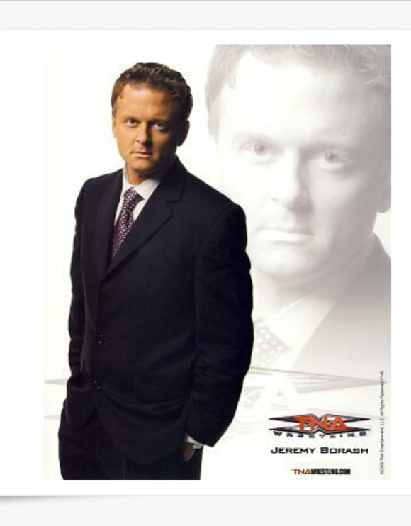 TNA JEREMY BORASH P-45 OFFICIAL LICENSED WRESTLING PROMO Photo Poster painting