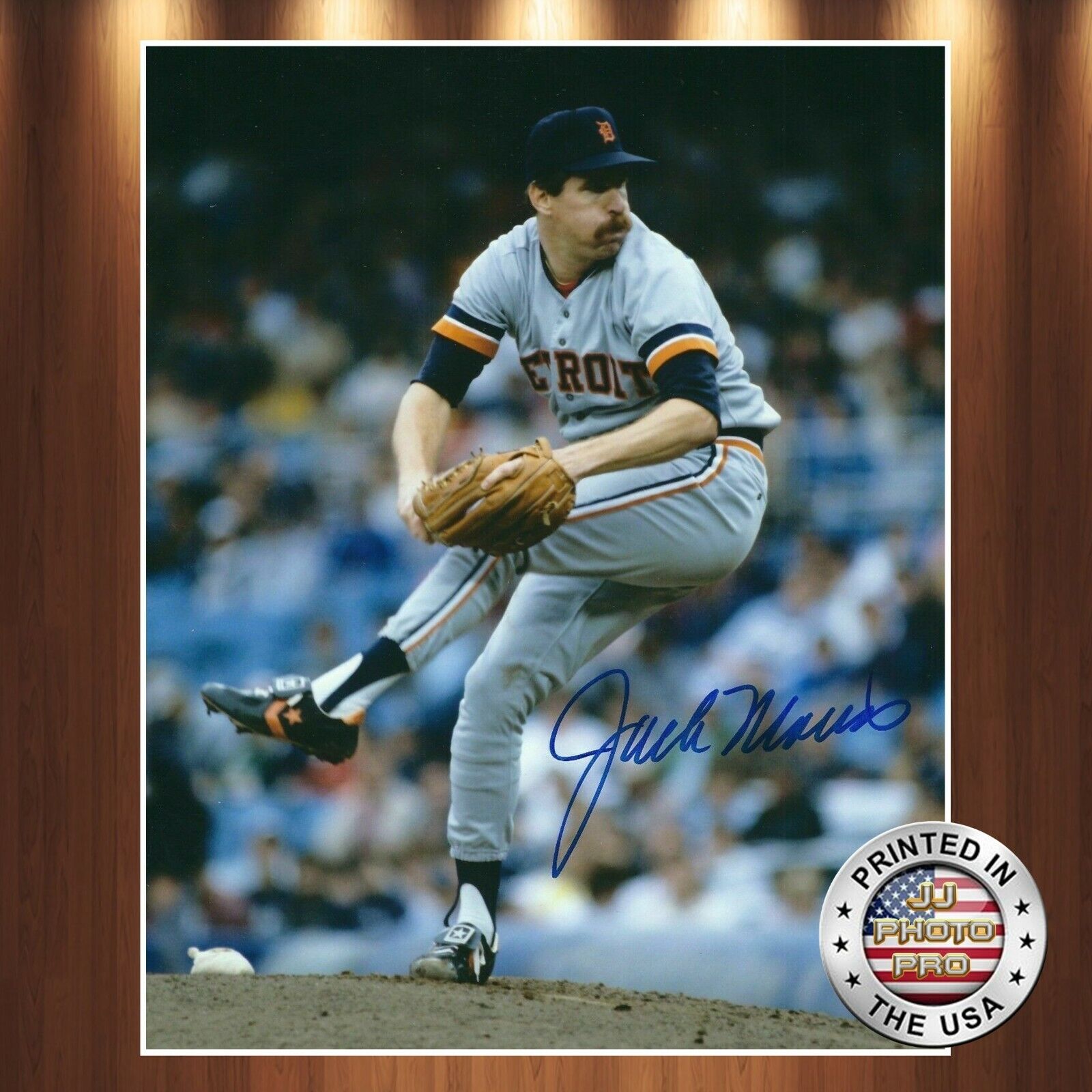 Jack Morris Autographed Signed 8x10 Photo Poster painting (HOF Tigers) REPRINT