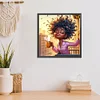 Diamond Painting -DIY Round Drill Girl