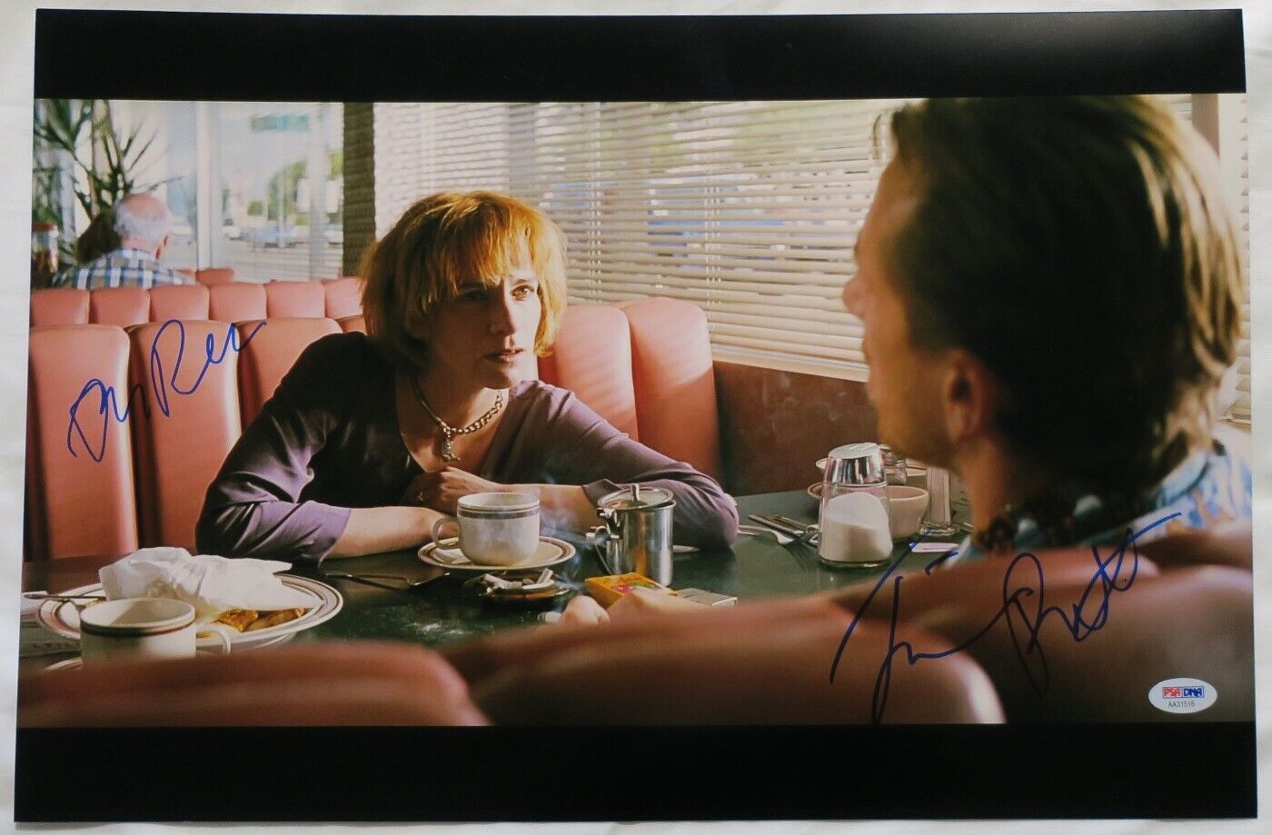 Tim Roth/Amanda Plummer Signed Pulp Fiction Auto 12x18 Photo Poster painting PSA/DNA #AA31516