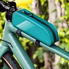 Bike Top Tube Bag Waterproof Bicycle Front Frame Bag for Road and Mountain Bikes