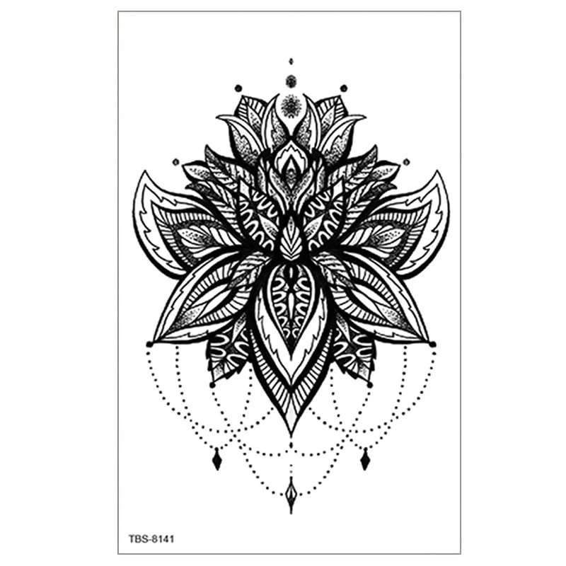 Fake temporary tattoo stickers Violet flowers rose arm shoulder tattoo Sticker Chest waterproof lady women big on body leg men