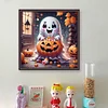 (Multi-Style) Halloween Ghost-11CT Stamped Cross Stitch 40*40cm/15.75*15.75in