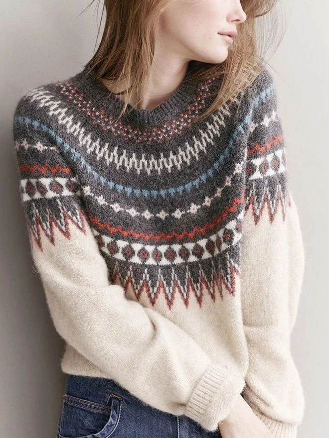 Casual Bohemian Sweater
