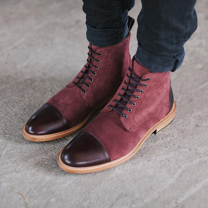 Boot In Oxblood