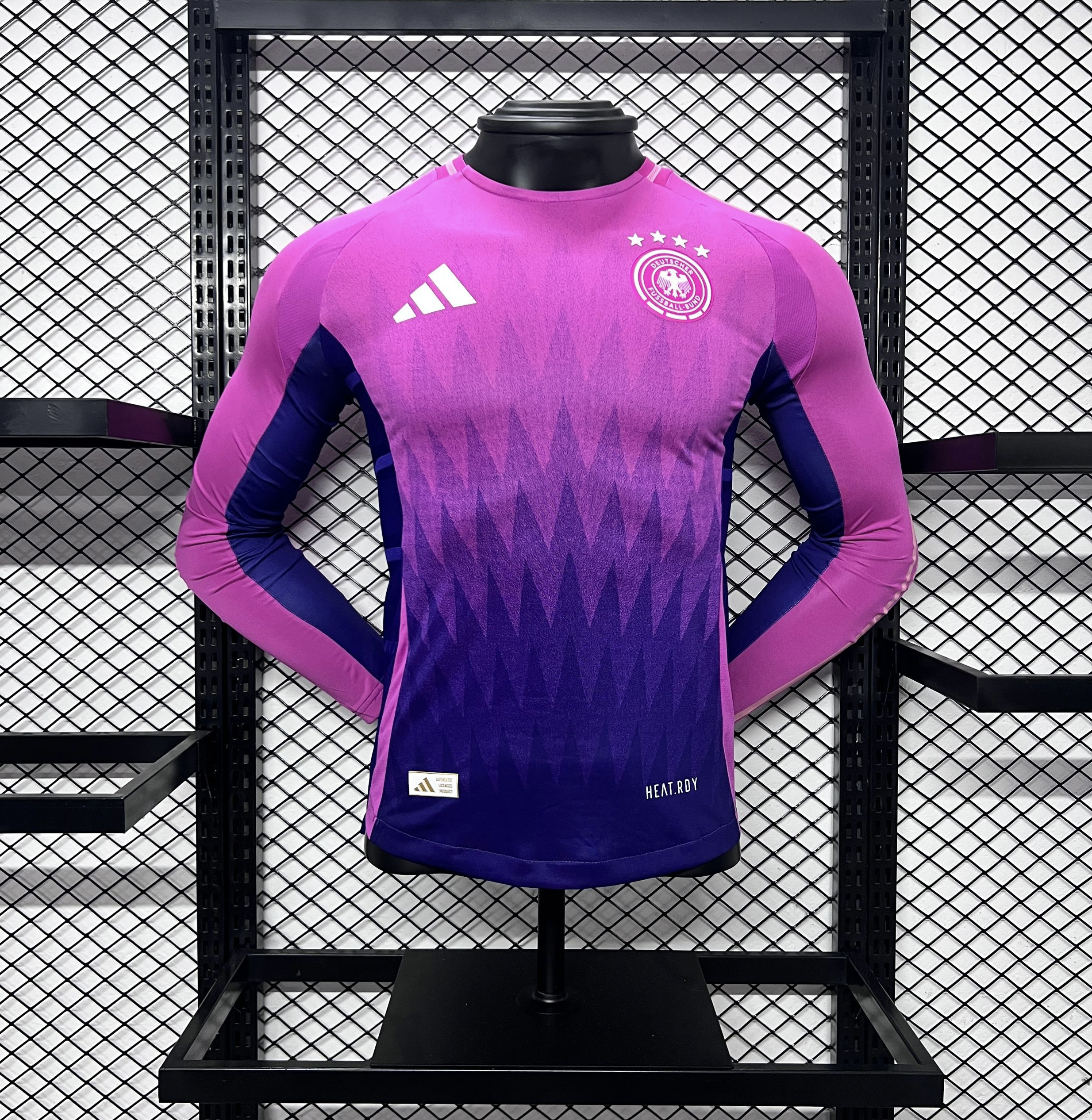Germany 2024 Away Stadium Long Sleeve Jersey - Player Version