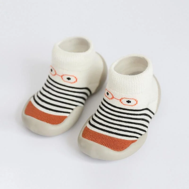 Baby Boy Girl Shoes Autumn Winter Spring Infant Nonslip Sock Kid Soft Rubber Sole Sock Toddler Shoes Anti-slip Floor Socks Shoes