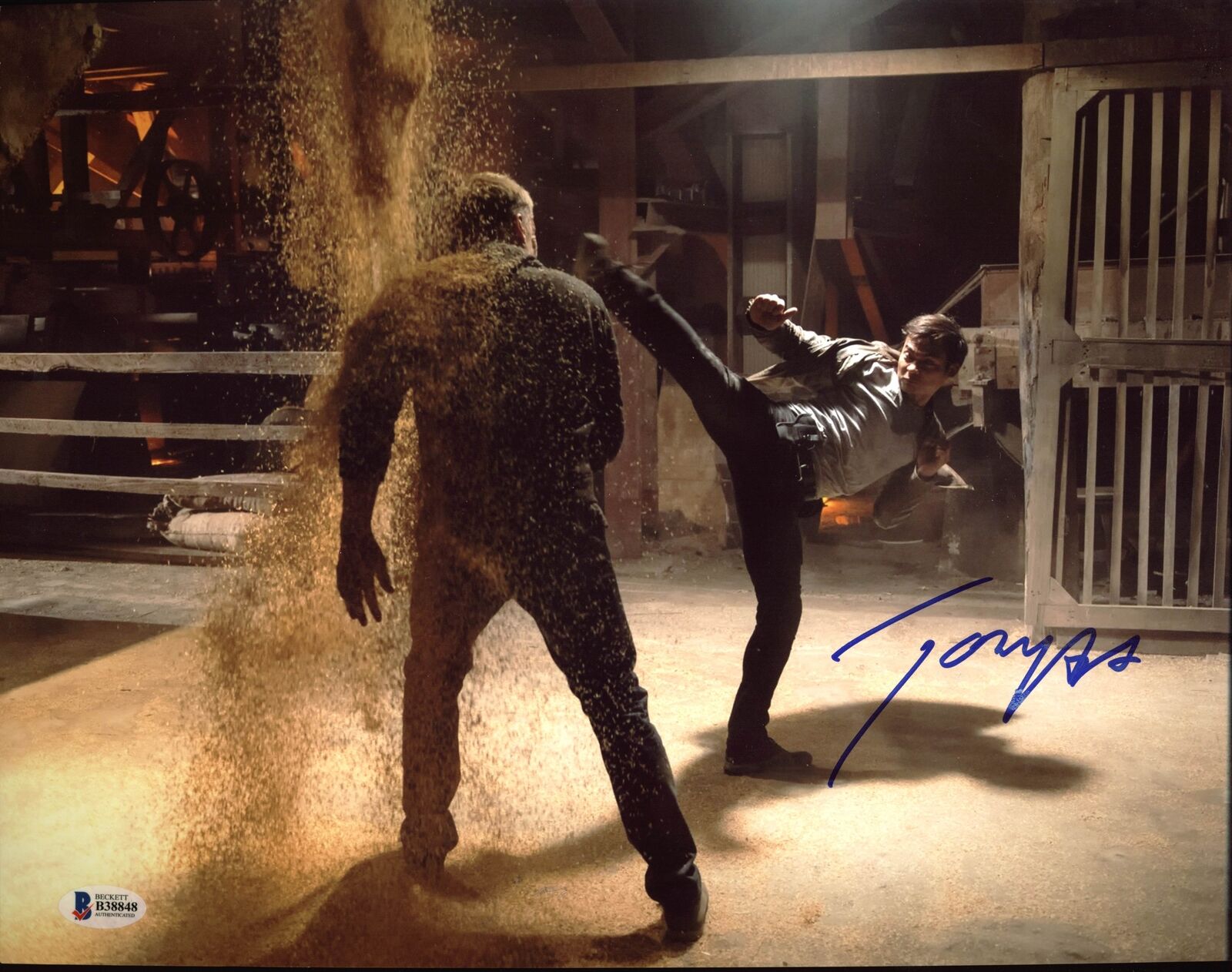 Tony Jaa Ong-Bak Authentic Signed 11X14 Photo Poster painting Autographed BAS #B38848