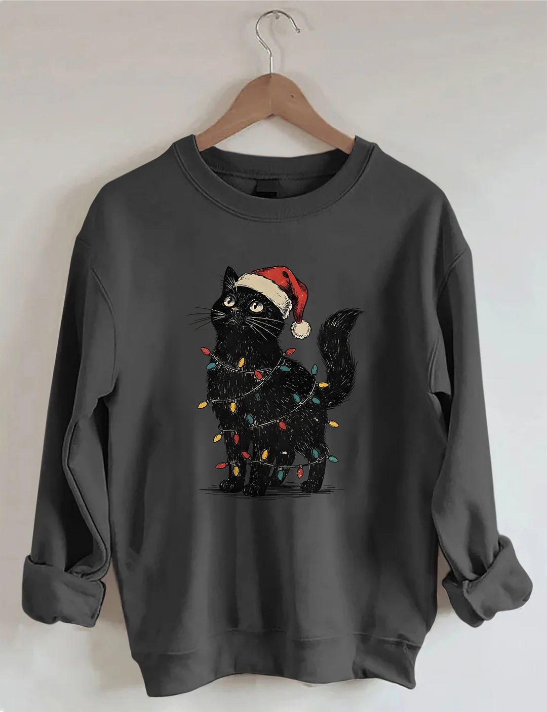 Cute Cat Christmas Sweatshirt