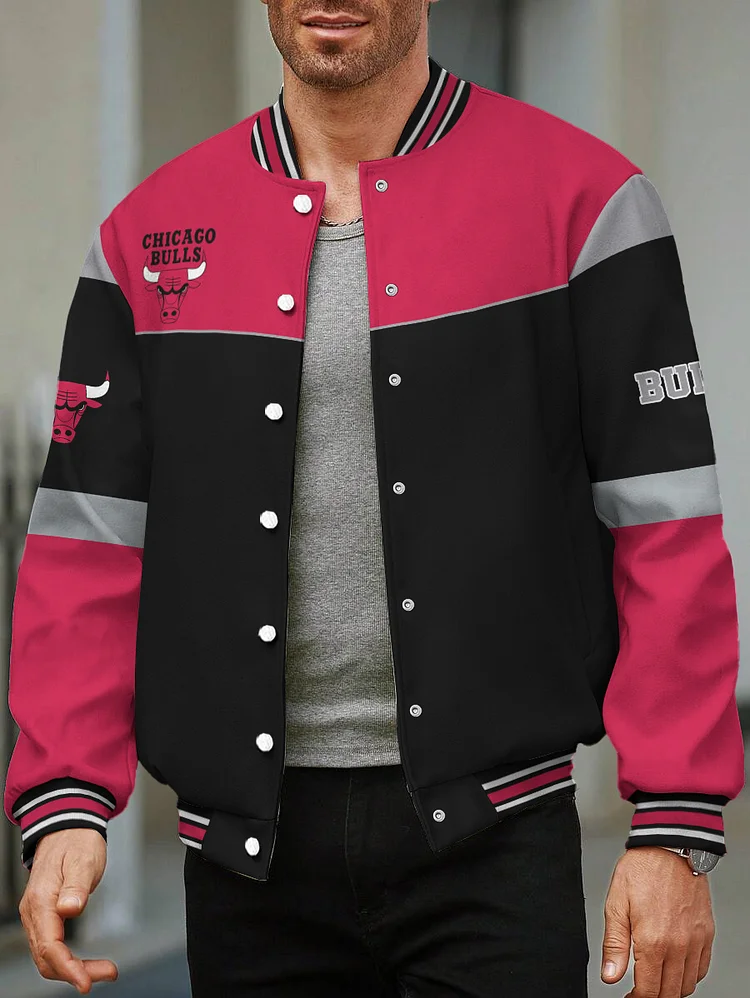 Chicago Bulls Limited Edition Full-Snap Casual Jacket