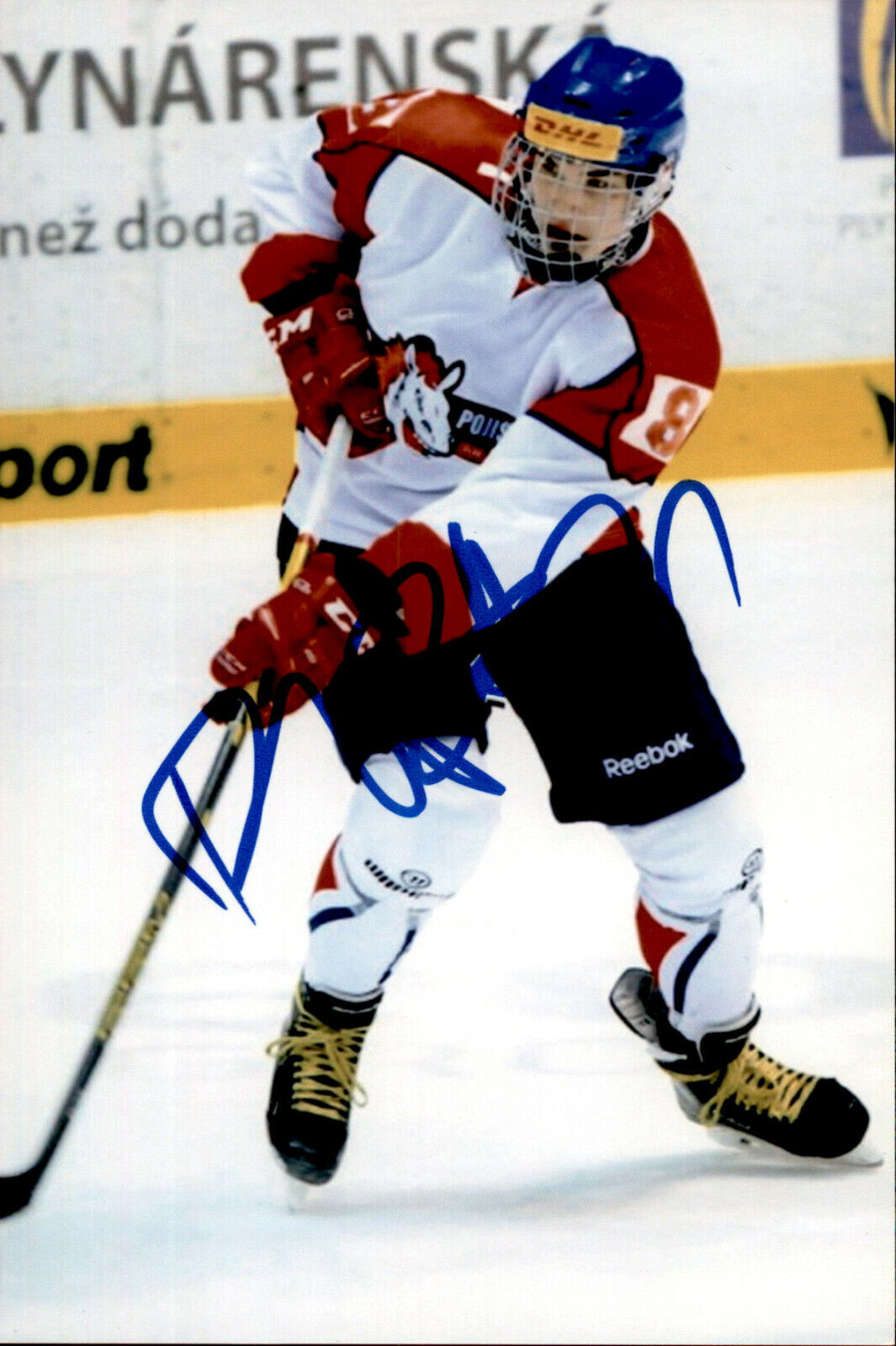 Adam Ruzicka SIGNED autographed 4x6 Photo Poster painting TEAM SLOVAKIA / CALGARY FLAMES