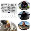 80Pcs Fishing Hooks Octopus FishHooks Fishing Barbed Hooks Fishing Accessories