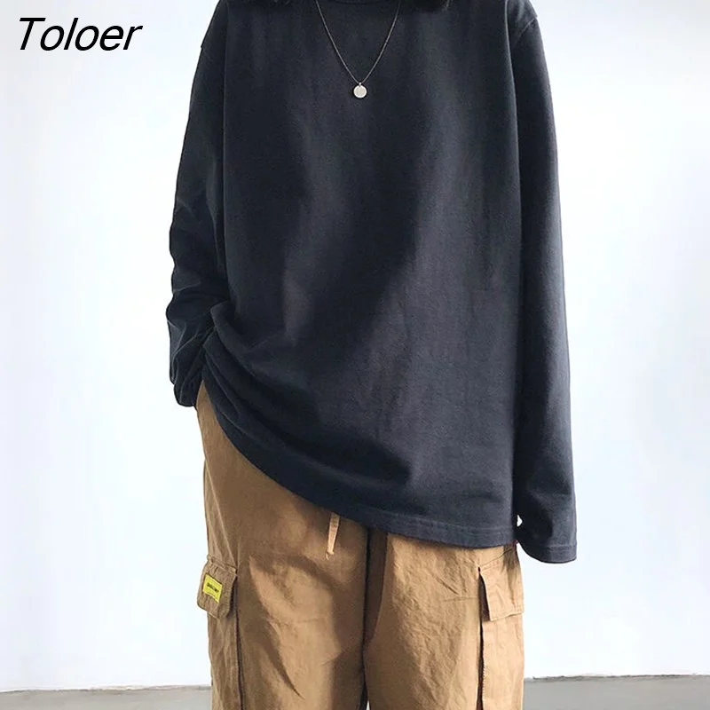 Toloer American Cute Patch Vintage Buttons POLO Neck Pullover Sweatshirt Women Streetwear Apricot Cotton Harajuku Winter Clothes