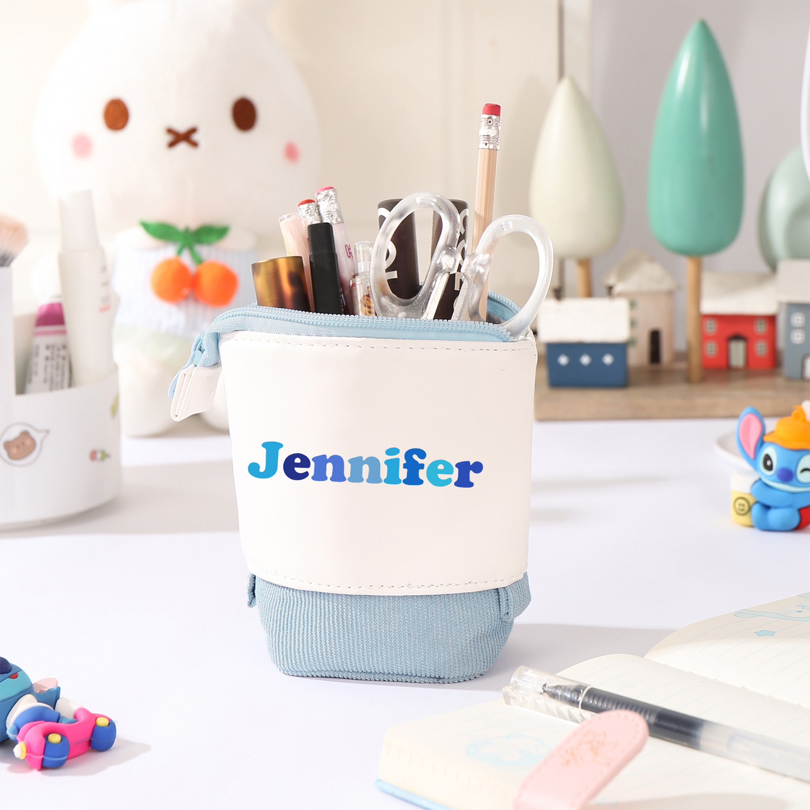 Personalised Pencil Case Custom Name Pen Pouch Back To School Gift for Kids