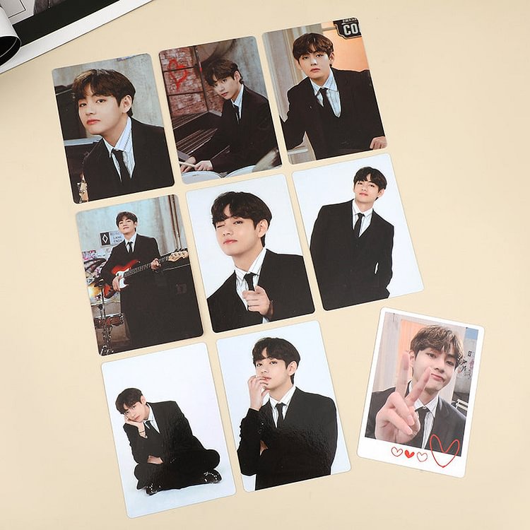 BTS Permission to Dance Photocards pack set of 9