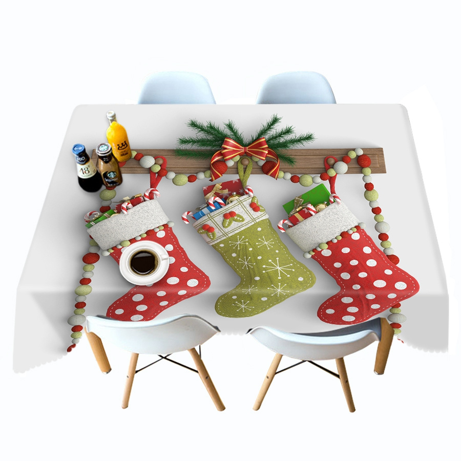 

Christmas - 3D Tablecloth, 140*140cm, 501 Original