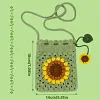 Crochet Kit for Beginners - Phone Bag Crochet Starter Kit with Video Tutorials And Yarns, Hook, Additions for Adult Knitting Craft 