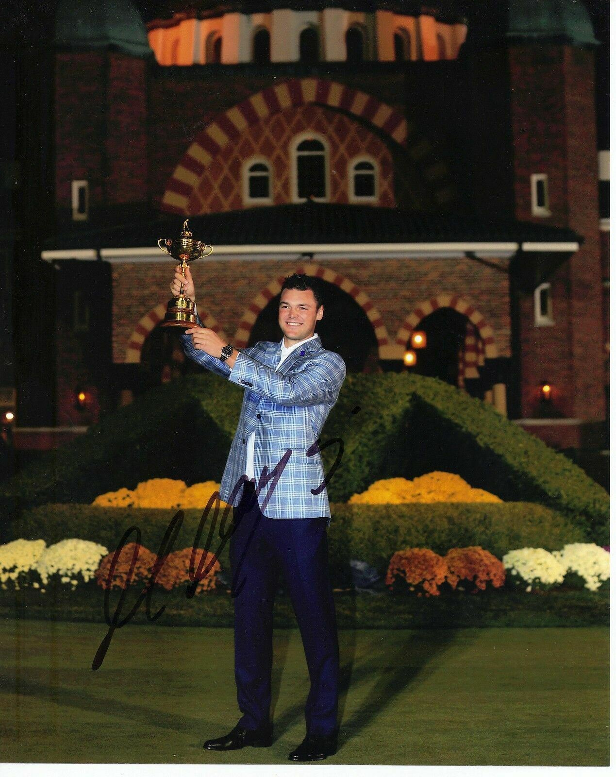 Martin Kaymer Genuine Hand Signed 10x8 Photo Poster painting Ryder Cup 2012 (3011)