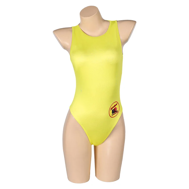 Baywatch (2024)  Lifeguard Yellow Swimsuit Cosplay Costume Outfits Halloween Carnival Suit
