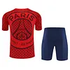 2025/2026 Psg Paris Pre-Match Training Red Shirt+Shorts 1:1 Thai Quality