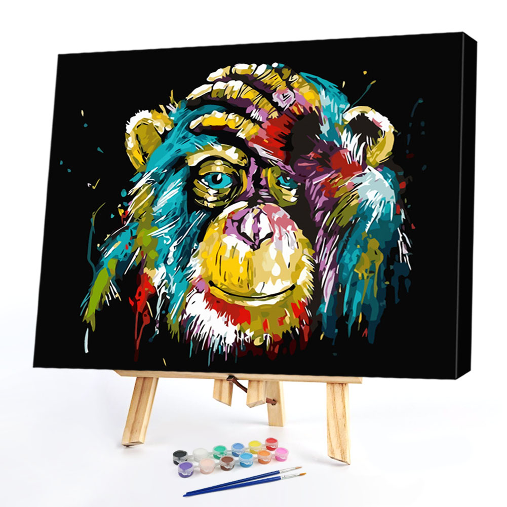 

30*40CM Paint By Numbers-Monkey, 501 Original